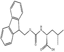 Fmoc-D-亮氨酸